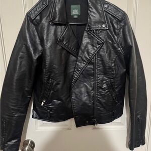 Wild Fable Black Biker Jacket